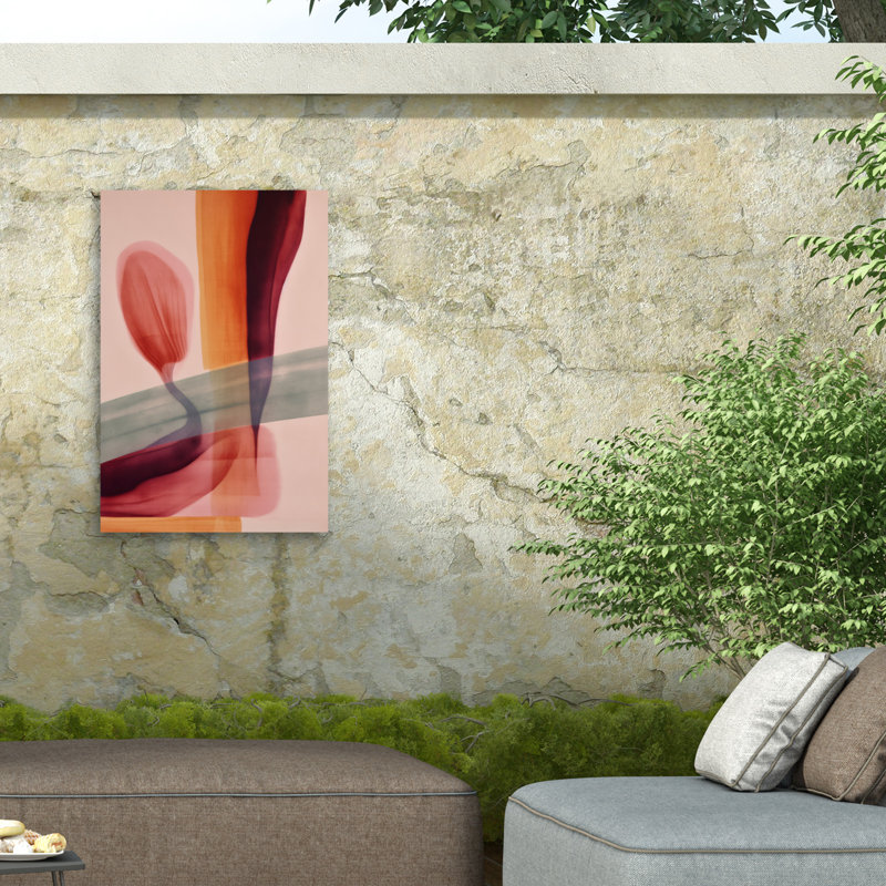 Treechild  Watercolor Impressions No 5 Outdoor  Canvas, H 12 po x l 19 po