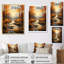«Danajia Birch Woods Autumn Tapisserie III», reproduction d'art sur toile-1675079779-1675079778