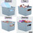 Ribbed Plastic Basket Set-73493692-73493693