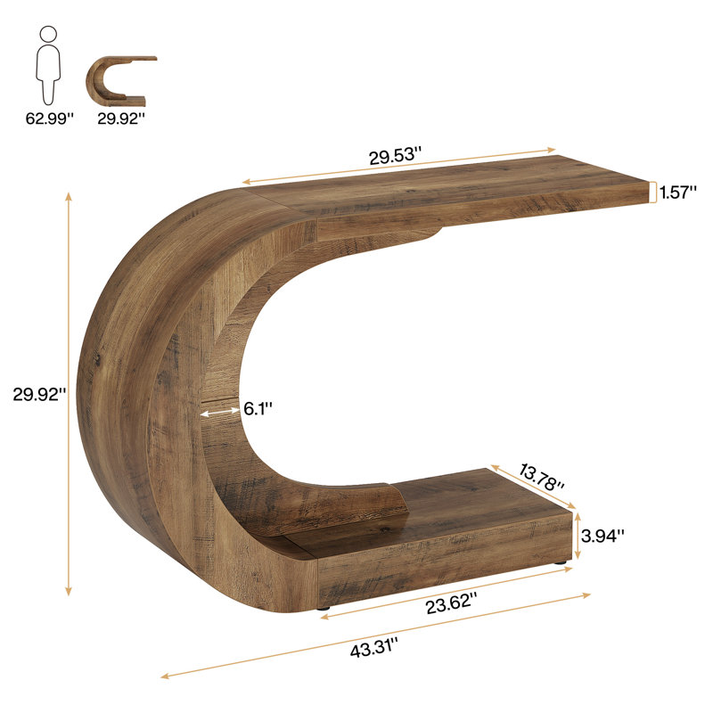 225.81cm Console Table