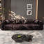 Canapé d'angle modulaire moderne en similicuir avec capitonnage à boutons-2029104624-2029104628