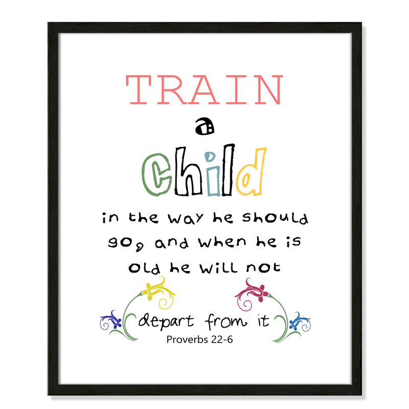 «Train a Chile Train a Child», impression sur papier, H 24,5 po x l 20,5 po x P 1,18 po, Encadré de boîte noir