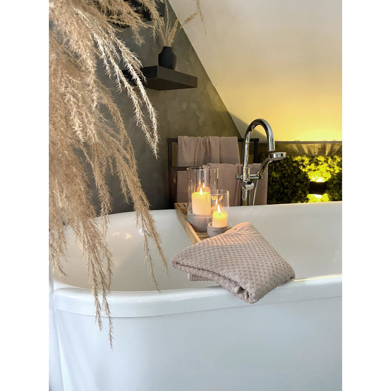 Midweight Bath Towel, Cappuccino