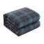 Ensemble de courtepointe en microfibre bleue 3 pièces-65981374