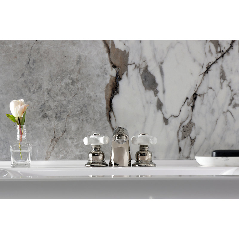 Robinet de salle de bain Kingston, Nickel poli