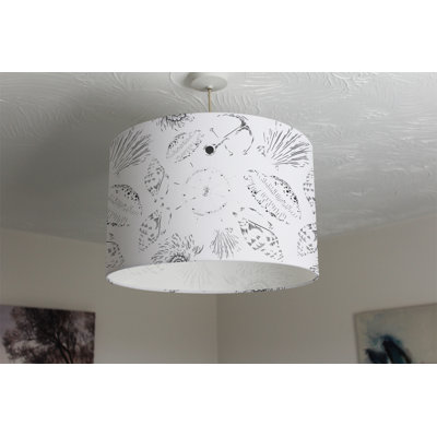 Cotton Drum Lamp Shade ( Uno )