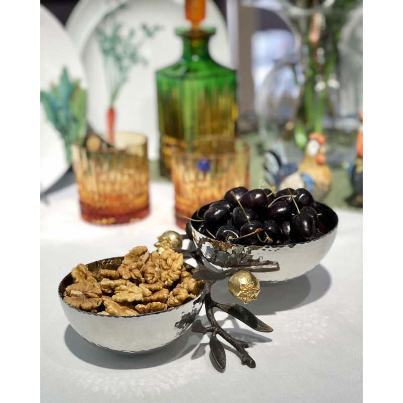 Pomegranate Double Dish