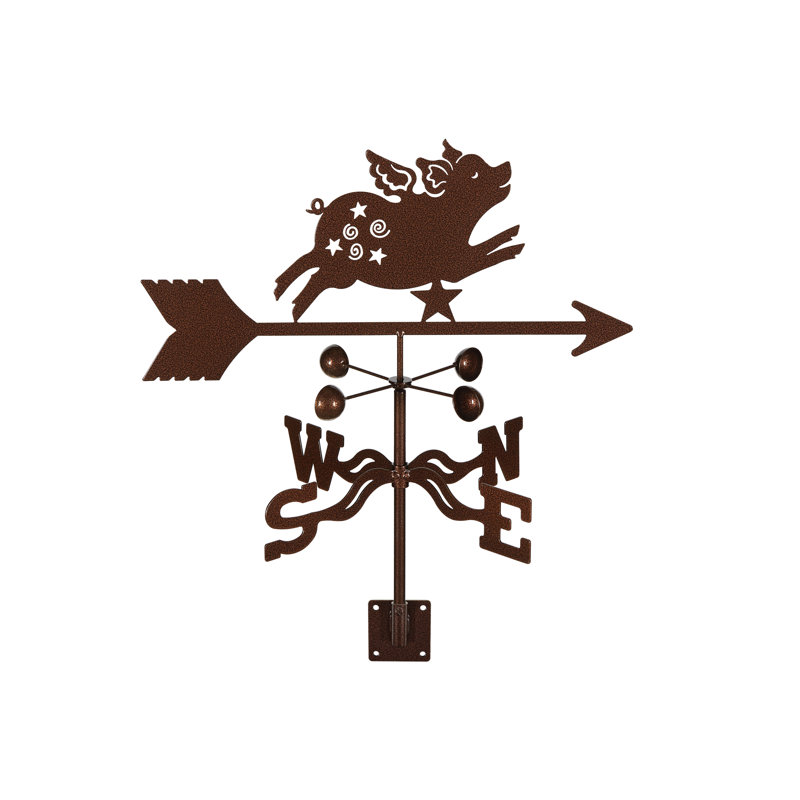 Pinol 28'' H Animals Weathervane, Post Mount
