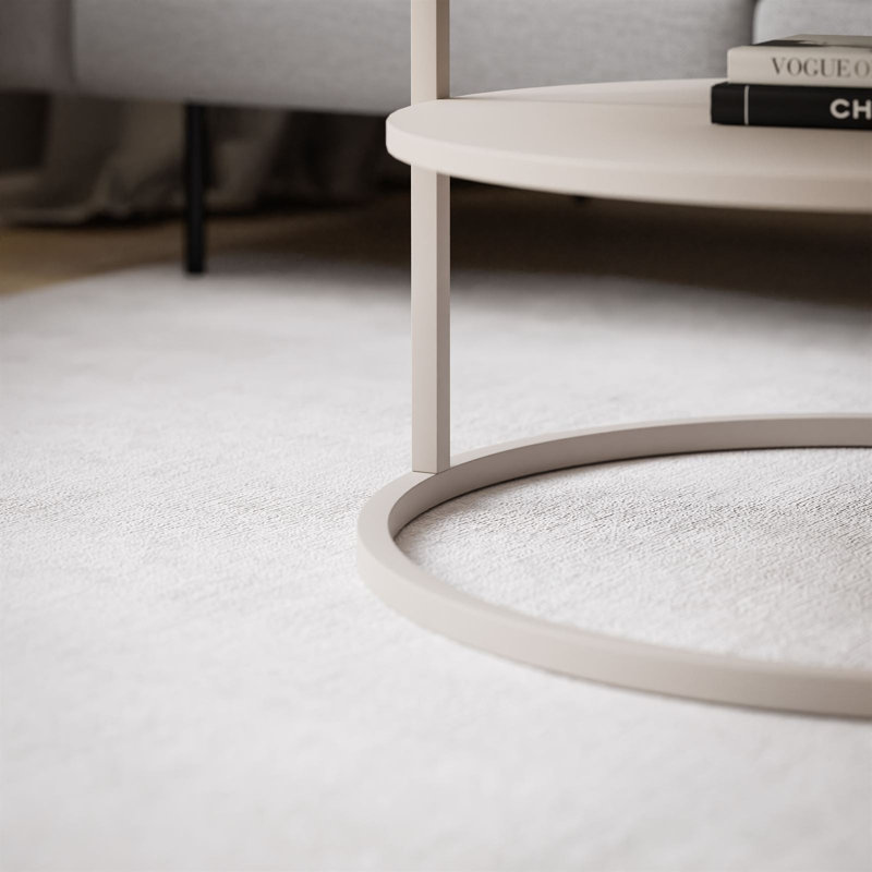 Amolika Coffee Table with Storage, Marmur Levanto, Marmur 