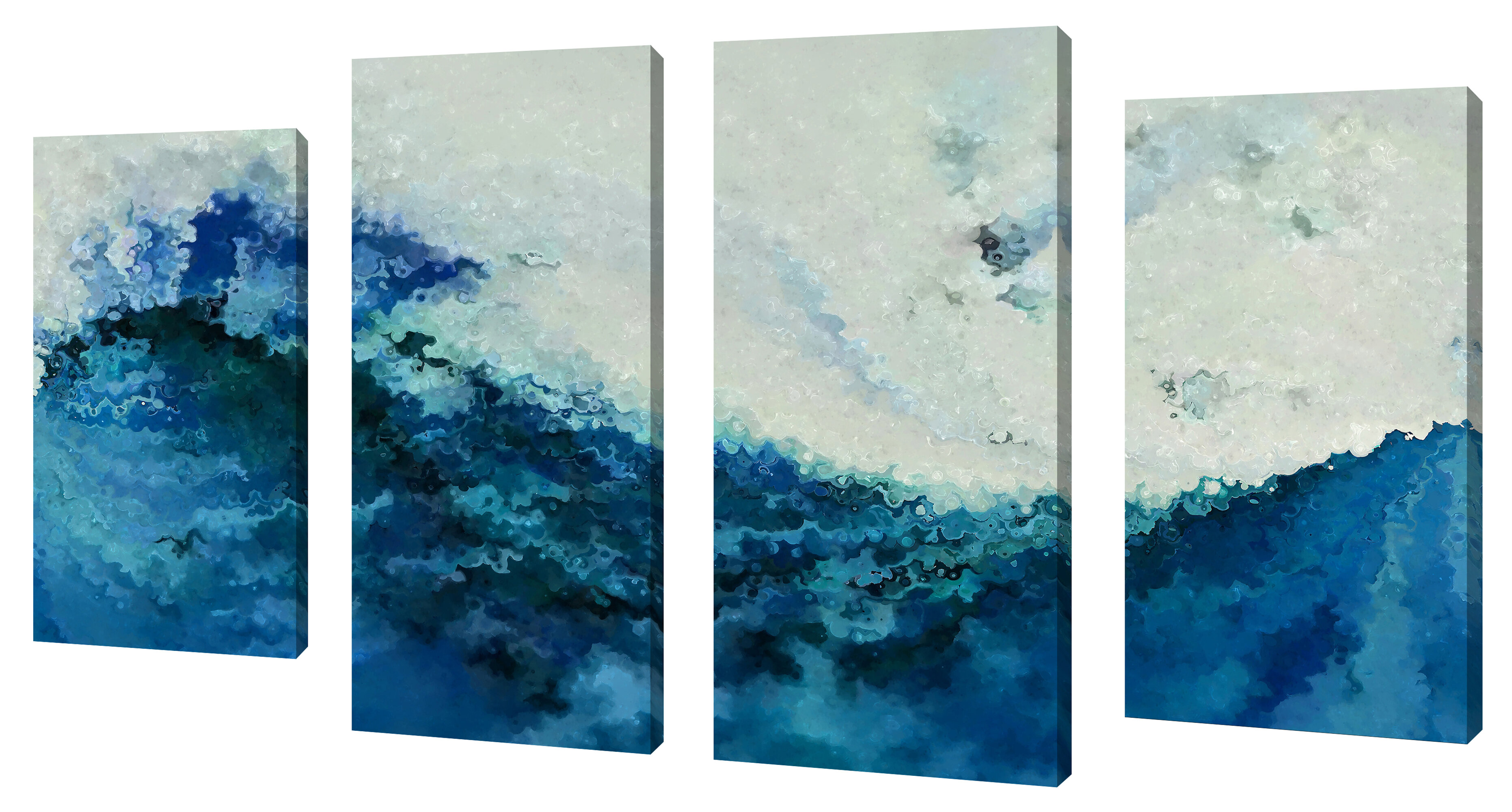 PicturePerfectInternational Modern & Contemporary On Canvas 4 Pieces ...