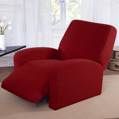 Housse pour fauteuil inclinable à coussins carrés