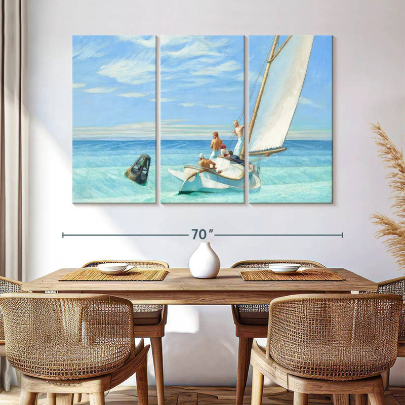Senne Ground Swell, 42" H x 65" W