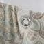 Boho Paisley Pattern Shower Curtain (Taupe)