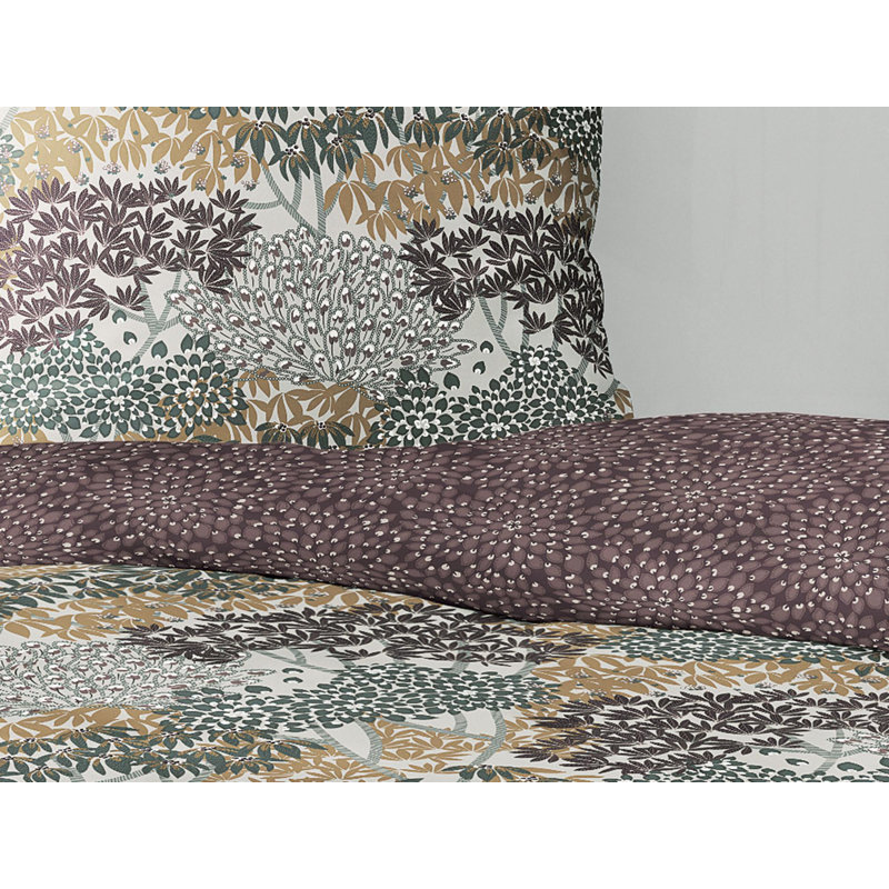 Sky 8426 Mako Satin Duvet Cover Set, 155 x 200cm - 1 Pillowcase ( 80 x 80cm), Multicolor