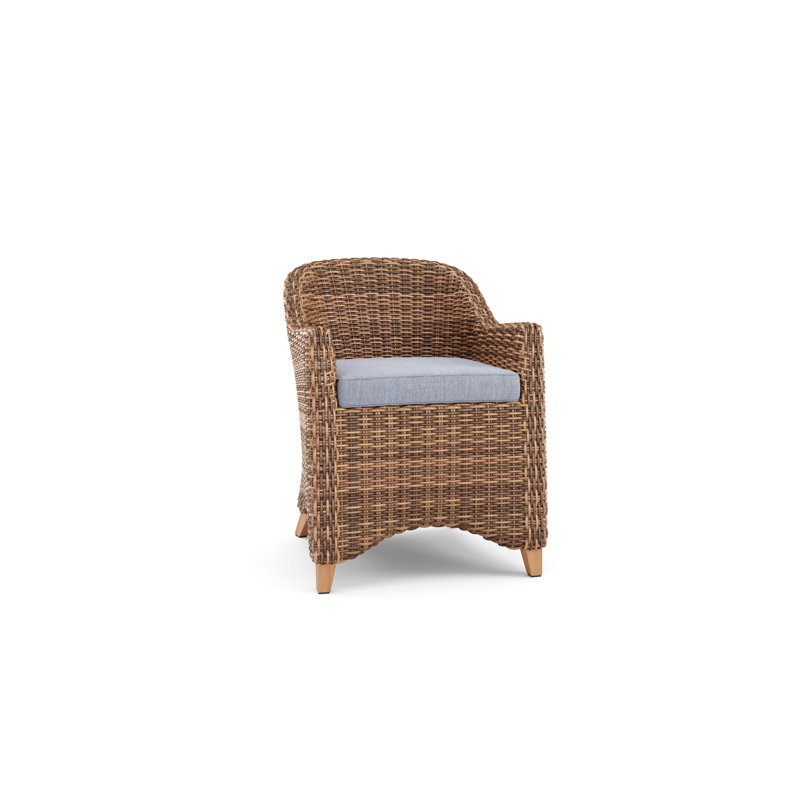 Truss Outdoor Teak Dining Armchair