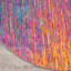 Tapis rose / mauve à motif abstrait Liia-39709698