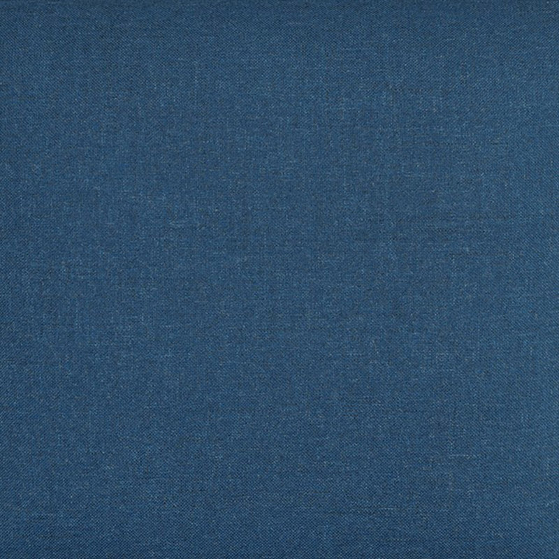 Blue Upholstered Parsons Side Chair with Wood Legs