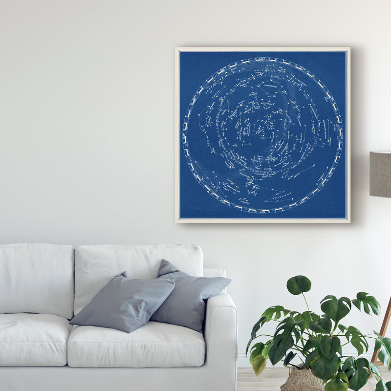 Étoiles et constellations par Vision Studio, impression sur toile, H 35 po x l 35 po x P 2 po
