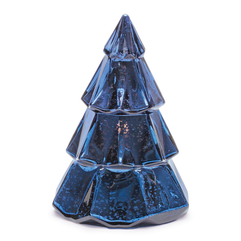 Bougie à DEL en verre pour arbre H 7,5 po