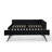 Daybed with Trundle Upholstered Tufted Sofa Bed