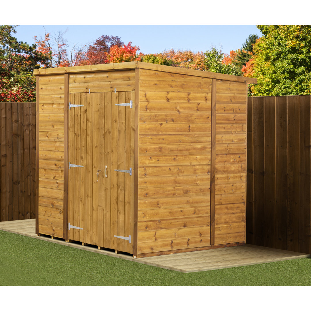 B&Q - Empire 2000 Pent 9X6 Pressure Treated Tongue And Groove Wooden Garden Shed Door Right Side Panel (9' X 6' / 9Ft X 6Ft) (9X6) - Image 3
