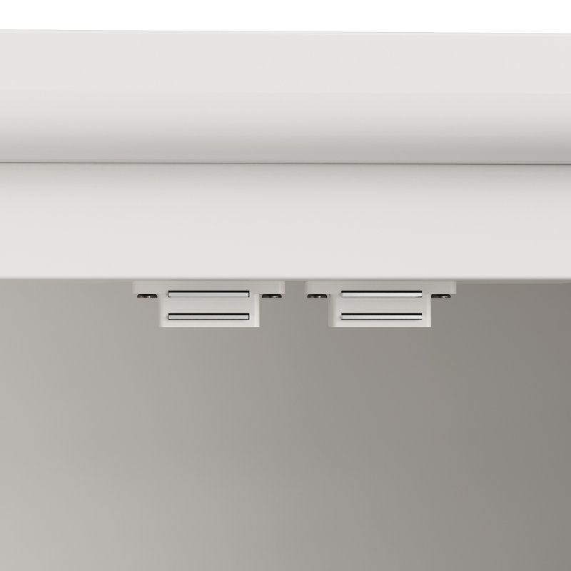 Ensemble de commode 63 "avec porte miroir, Blanc
