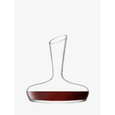 Wine Culture 83 fl. oz. Glass 2 - Piece Wine Decanter Set