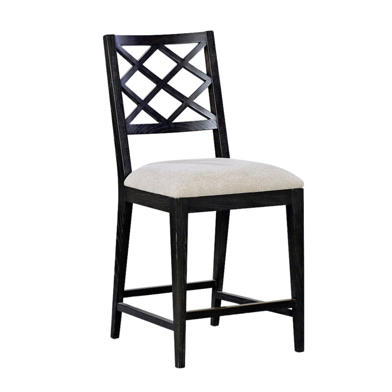 Diamond II Counter Chair, Midnight/Beige
