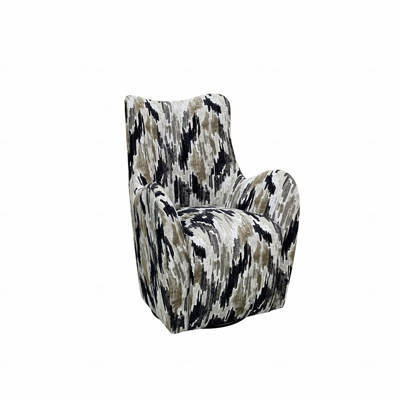 Fauteuil d'appoint pivotant - style plage