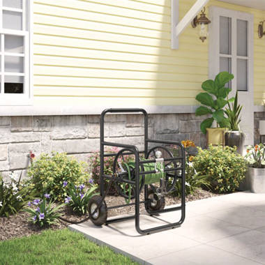 Gardener Select Liberty Steel Cart Hose Reel - Wayfair Canada