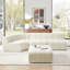 Canapé modulaire moderne avec repose-pieds réglable-129225539