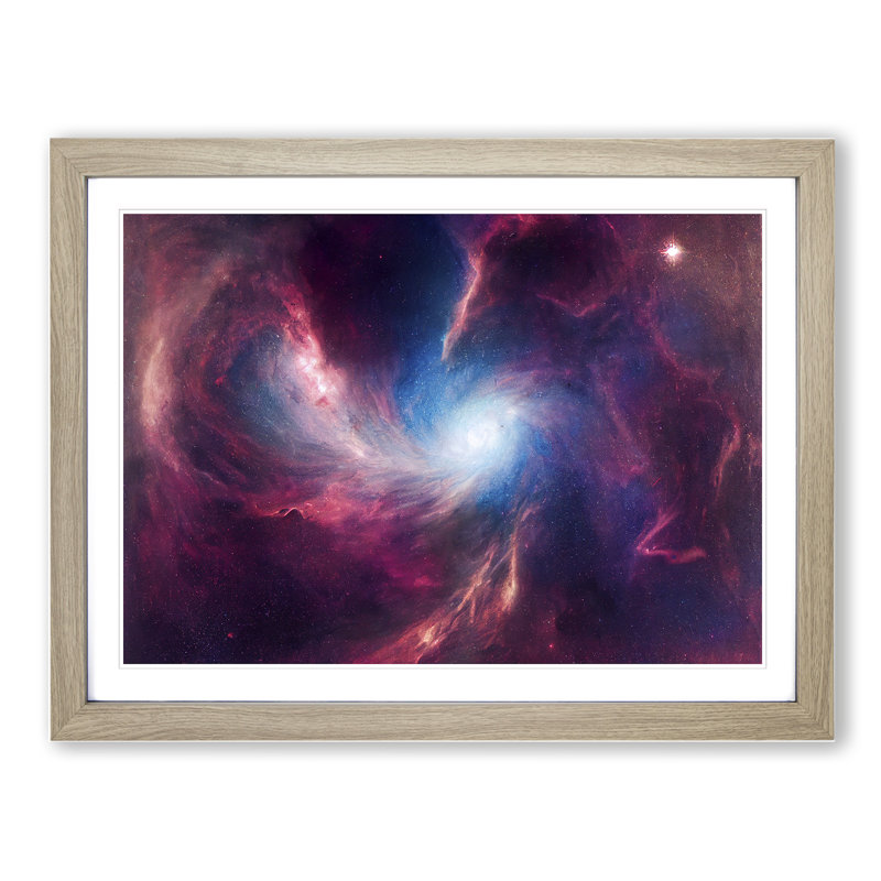 Galaxy Vol.1 - Framed Print, 25cm H x 34cm W x 2cm D