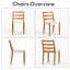 47cm H Nylon Upholstered Side Chair-1687696777