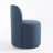 Upholstered Modern Navy Polyester Blend Side Dining Chair-721396099