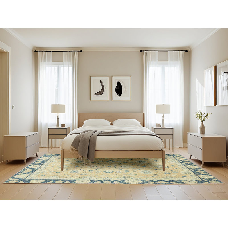 Abstract Indoor Rug, Rectangle 5' x 8'