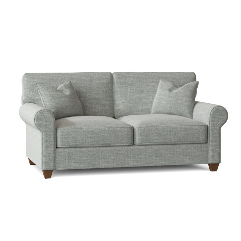 Upholstered 84'' Sofa, Conversation Capri Basketweave