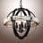 4 - Light Dimmable Globe Chandelier