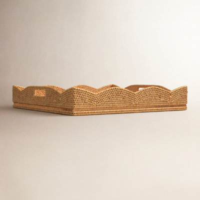 Landry Handmade Rattan Tray