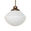 16" Wide Revival Schoolhouse Traditional Globe Pendant