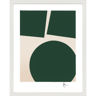 You & Me In Green 1 Painting by Lee Lessem