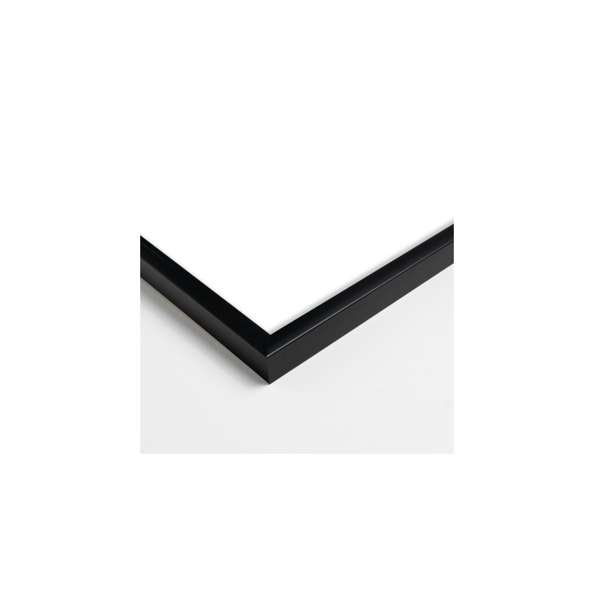 Navy Chevron by Andrea Stokes, 25" H x 20" W, Black