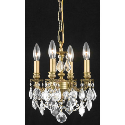 Downes 4 - Light Dimmable Classic / Traditional Chandelier