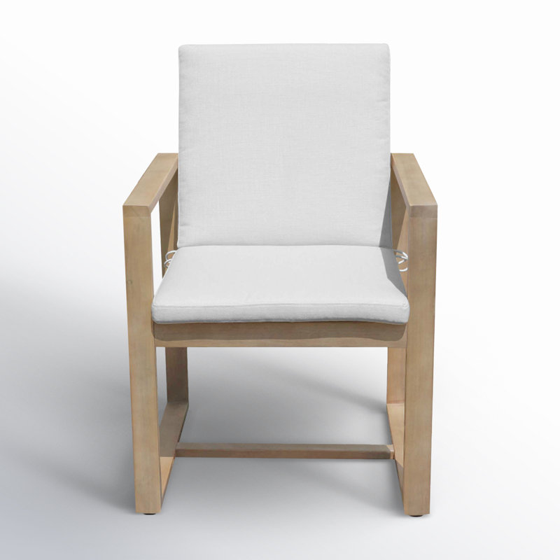 Harbor Outdoor Dining Armchair, Teak