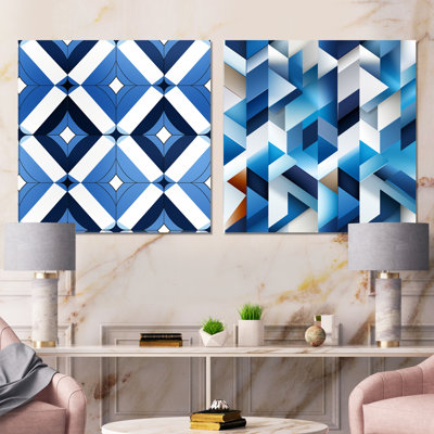 Dafny - Ensemble de 2 reproductions d'art sur toile