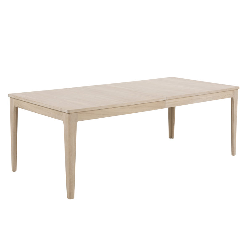 Azriel Extendable Solid Wood Base Dining Table