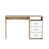 Sonoma oak (textured)/White selected