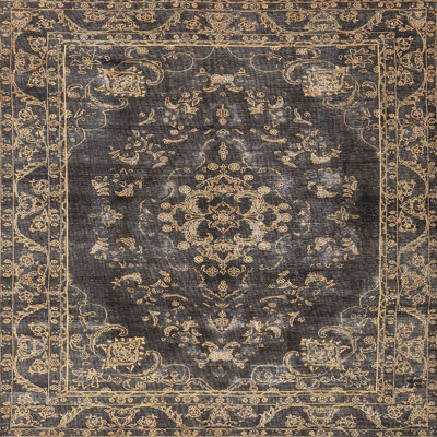Tapis noir / rouge Didion