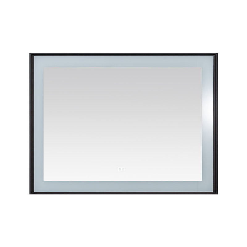 Lexington l 48 po x H 36 po x P 2,28 po, miroir lumineux à cadre mince, désembueur, éclairage à 3 températures de couleur, installation murale verticale ou horizontale