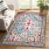 Watte Traditional Oriental Tribal Machine Washable Area Rug Perfect for Living Room, Dining Room, Bedroom Decor