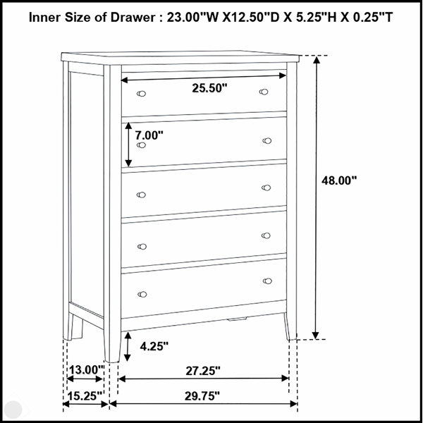 Dimensions du produit